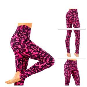 Woman's Pro-Fit Yoga Print Leggings SZ L / XL NWT